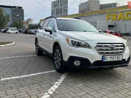 Білий Субару Аутбек, об'ємом двигуна 2.5 л та пробігом 210 тис. км за 12500 $, фото 1 на Automoto.ua