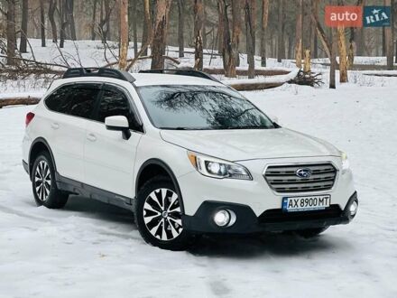 Білий Субару Аутбек, об'ємом двигуна 2.46 л та пробігом 258 тис. км за 14900 $, фото 1 на Automoto.ua