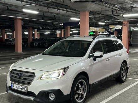 Білий Субару Аутбек, об'ємом двигуна 2.5 л та пробігом 197 тис. км за 18000 $, фото 1 на Automoto.ua