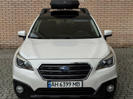Белый Субару Аутбек, объемом двигателя 2.5 л и пробегом 162 тыс. км за 12300 $, фото 1 на Automoto.ua