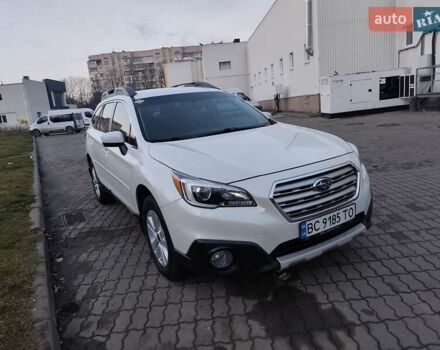 Білий Субару Аутбек, об'ємом двигуна 2.46 л та пробігом 133 тис. км за 14000 $, фото 1 на Automoto.ua