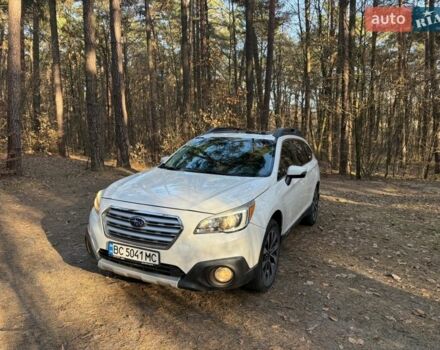 Белый Субару Аутбек, объемом двигателя 2.5 л и пробегом 160 тыс. км за 18300 $, фото 1 на Automoto.ua