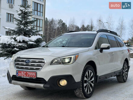 Білий Субару Аутбек, об'ємом двигуна 2.5 л та пробігом 173 тис. км за 16900 $, фото 1 на Automoto.ua
