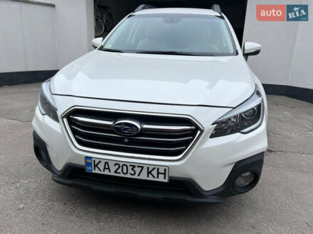 Субару Аутбек 2019 у Києві на Automoto.ua Білий Субару Аутбек, об'ємом двигуна 2.5 л та пробігом 56 тис. км за 16500 $, фото 1 на Automoto.ua