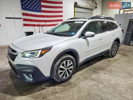 Белый Субару Аутбек, объемом двигателя 2.5 л и пробегом 46 тыс. км за 4500 $, фото 1 на Automoto.ua