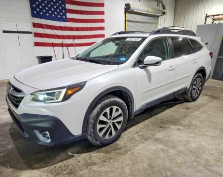 Белый Субару Аутбек, объемом двигателя 2.5 л и пробегом 46 тыс. км за 4500 $, фото 1 на Automoto.ua