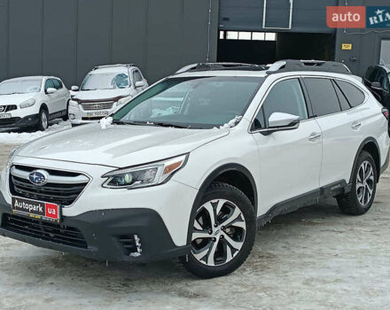 Білий Субару Аутбек, об'ємом двигуна 2.4 л та пробігом 88 тис. км за 27690 $, фото 1 на Automoto.ua