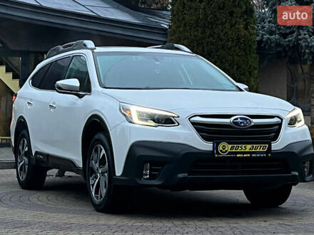 Белый Субару Аутбек, объемом двигателя 2.39 л и пробегом 88 тыс. км за 32900 $, фото 1 на Automoto.ua