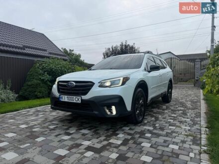 Белый Субару Аутбек, объемом двигателя 2.39 л и пробегом 124 тыс. км за 22700 $, фото 1 на Automoto.ua