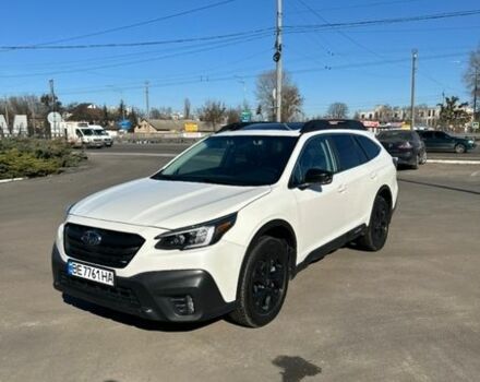 Белый Субару Аутбек, объемом двигателя 2.39 л и пробегом 47 тыс. км за 27100 $, фото 1 на Automoto.ua