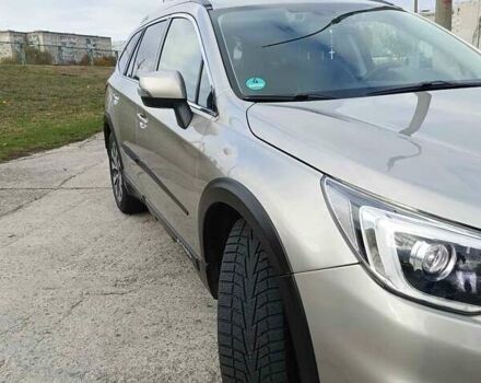 Бежевый Субару Аутбек, объемом двигателя 2 л и пробегом 222 тыс. км за 17900 $, фото 1 на Automoto.ua