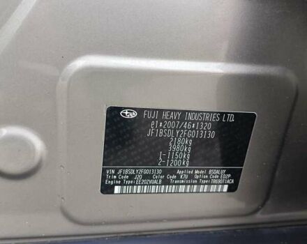 Бежевый Субару Аутбек, объемом двигателя 2 л и пробегом 222 тыс. км за 17900 $, фото 24 на Automoto.ua