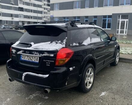 Черный Субару Аутбек, объемом двигателя 2.5 л и пробегом 200 тыс. км за 7500 $, фото 3 на Automoto.ua