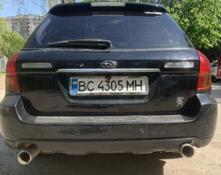 Чорний Субару Аутбек, об'ємом двигуна 2.5 л та пробігом 387 тис. км за 4500 $, фото 5 на Automoto.ua