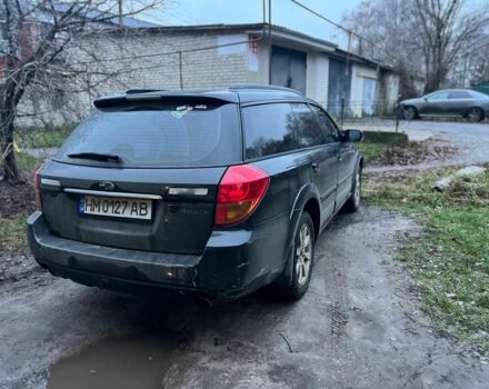 Черный Субару Аутбек, объемом двигателя 3 л и пробегом 308 тыс. км за 5950 $, фото 5 на Automoto.ua