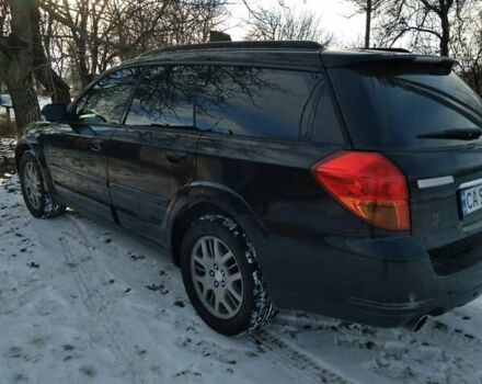 Черный Субару Аутбек, объемом двигателя 2.46 л и пробегом 316 тыс. км за 5600 $, фото 2 на Automoto.ua