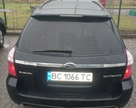 Черный Субару Аутбек, объемом двигателя 2.46 л и пробегом 300 тыс. км за 5199 $, фото 3 на Automoto.ua
