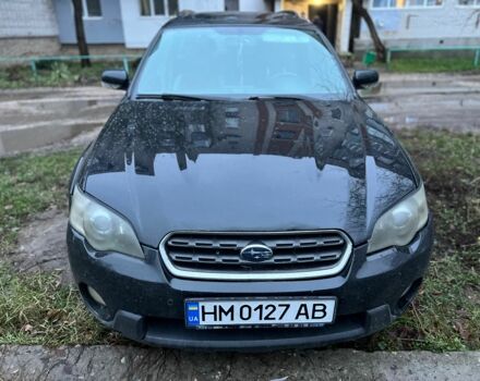 Черный Субару Аутбек, объемом двигателя 3 л и пробегом 308 тыс. км за 5950 $, фото 3 на Automoto.ua