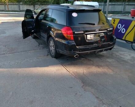 Черный Субару Аутбек, объемом двигателя 2.46 л и пробегом 316 тыс. км за 5600 $, фото 9 на Automoto.ua