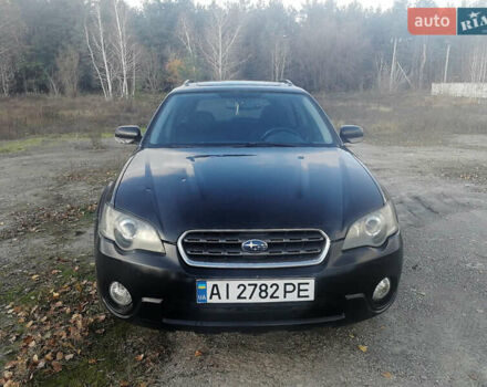 Черный Субару Аутбек, объемом двигателя 2.46 л и пробегом 252 тыс. км за 5650 $, фото 3 на Automoto.ua