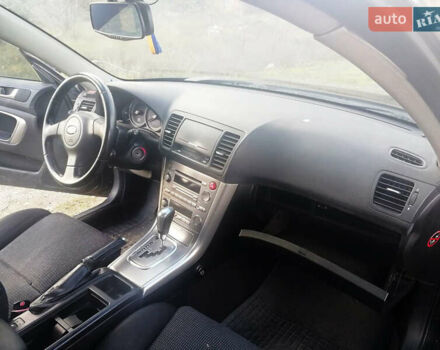 Черный Субару Аутбек, объемом двигателя 2.46 л и пробегом 252 тыс. км за 5650 $, фото 5 на Automoto.ua