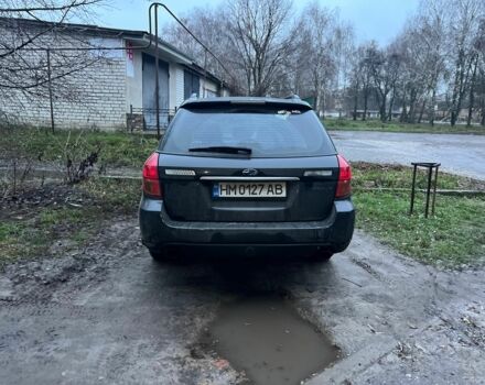 Чорний Субару Аутбек, об'ємом двигуна 3 л та пробігом 308 тис. км за 4000 $, фото 6 на Automoto.ua