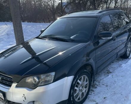 Черный Субару Аутбек, объемом двигателя 2.5 л и пробегом 300 тыс. км за 5500 $, фото 4 на Automoto.ua