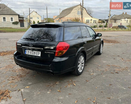 Черный Субару Аутбек, объемом двигателя 2.46 л и пробегом 220 тыс. км за 6700 $, фото 4 на Automoto.ua