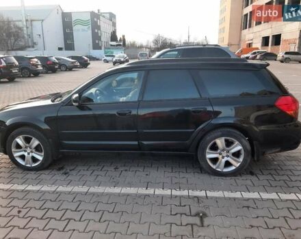 Черный Субару Аутбек, объемом двигателя 3 л и пробегом 205 тыс. км за 8000 $, фото 5 на Automoto.ua