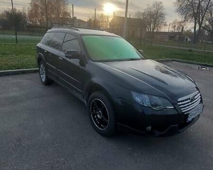 Черный Субару Аутбек, объемом двигателя 3 л и пробегом 325 тыс. км за 8500 $, фото 8 на Automoto.ua