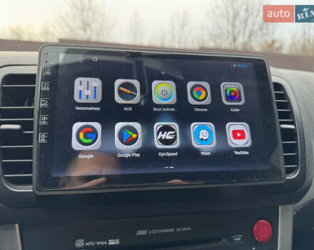 Черный Субару Аутбек, объемом двигателя 2.46 л и пробегом 272 тыс. км за 9000 $, фото 21 на Automoto.ua