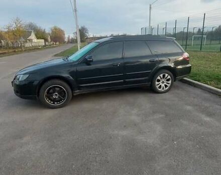 Черный Субару Аутбек, объемом двигателя 3 л и пробегом 325 тыс. км за 8500 $, фото 14 на Automoto.ua