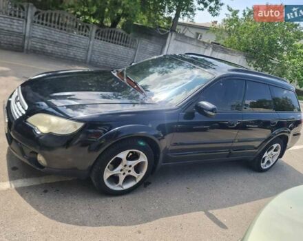 Черный Субару Аутбек, объемом двигателя 2.5 л и пробегом 228 тыс. км за 7200 $, фото 6 на Automoto.ua