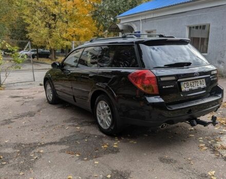 Черный Субару Аутбек, объемом двигателя 2.5 л и пробегом 180 тыс. км за 5000 $, фото 5 на Automoto.ua