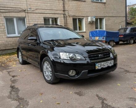 Черный Субару Аутбек, объемом двигателя 2.5 л и пробегом 180 тыс. км за 5000 $, фото 1 на Automoto.ua