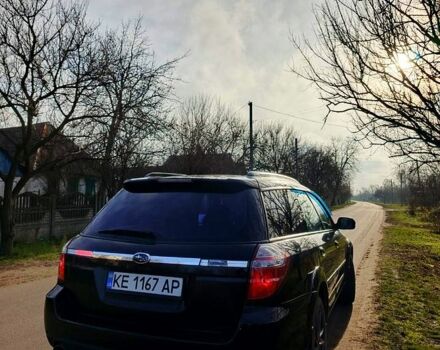 Черный Субару Аутбек, объемом двигателя 2.5 л и пробегом 233 тыс. км за 6100 $, фото 2 на Automoto.ua