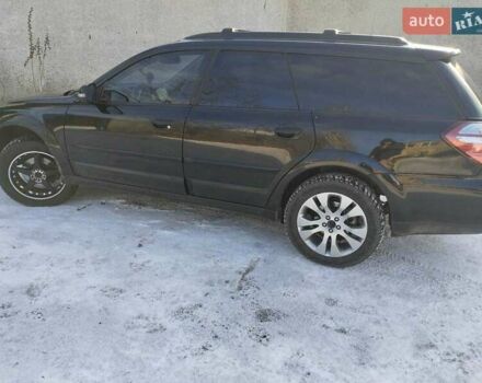 Черный Субару Аутбек, объемом двигателя 3 л и пробегом 325 тыс. км за 8500 $, фото 15 на Automoto.ua