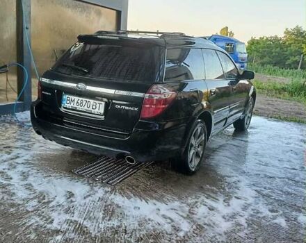 Черный Субару Аутбек, объемом двигателя 3 л и пробегом 325 тыс. км за 8500 $, фото 13 на Automoto.ua