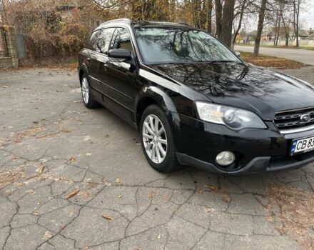 Черный Субару Аутбек, объемом двигателя 2.5 л и пробегом 250 тыс. км за 6700 $, фото 1 на Automoto.ua