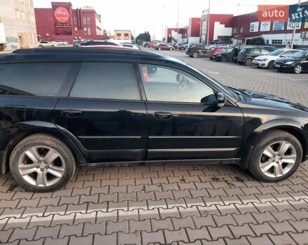 Черный Субару Аутбек, объемом двигателя 3 л и пробегом 205 тыс. км за 8000 $, фото 4 на Automoto.ua