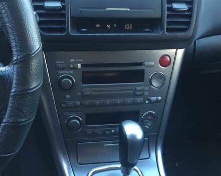 Черный Субару Аутбек, объемом двигателя 2.5 л и пробегом 270 тыс. км за 5518 $, фото 4 на Automoto.ua