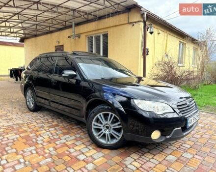 Черный Субару Аутбек, объемом двигателя 2.46 л и пробегом 225 тыс. км за 5900 $, фото 1 на Automoto.ua