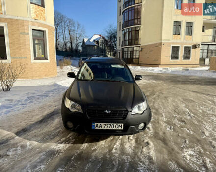 Черный Субару Аутбек, объемом двигателя 2.5 л и пробегом 272 тыс. км за 7900 $, фото 2 на Automoto.ua
