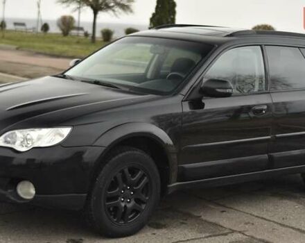 Черный Субару Аутбек, объемом двигателя 2.46 л и пробегом 215 тыс. км за 6700 $, фото 4 на Automoto.ua