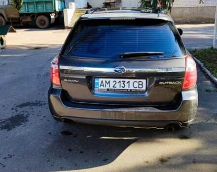 Чорний Субару Аутбек, об'ємом двигуна 2.5 л та пробігом 274 тис. км за 7000 $, фото 1 на Automoto.ua