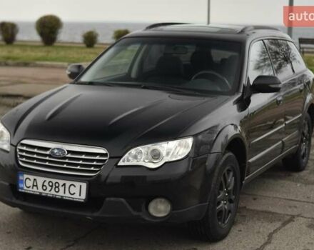 Черный Субару Аутбек, объемом двигателя 2.46 л и пробегом 215 тыс. км за 6700 $, фото 2 на Automoto.ua