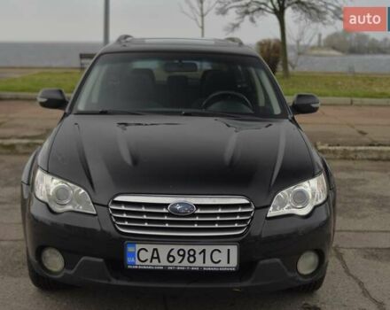 Черный Субару Аутбек, объемом двигателя 2.46 л и пробегом 215 тыс. км за 6700 $, фото 1 на Automoto.ua
