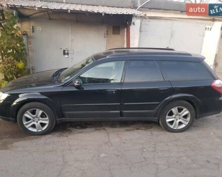 Черный Субару Аутбек, объемом двигателя 2.5 л и пробегом 357 тыс. км за 4000 $, фото 2 на Automoto.ua