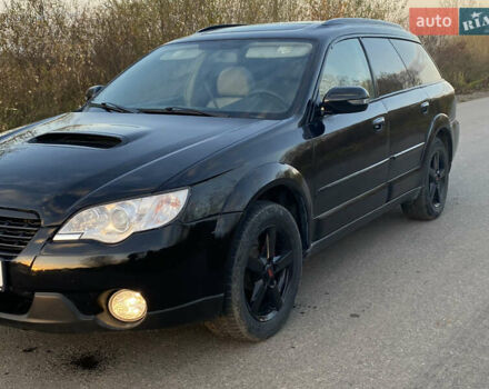 Черный Субару Аутбек, объемом двигателя 2 л и пробегом 237 тыс. км за 4500 $, фото 3 на Automoto.ua