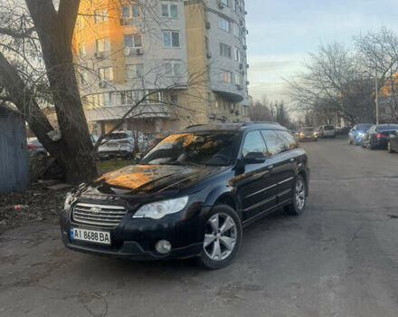 Чорний Субару Аутбек, об'ємом двигуна 3 л та пробігом 235 тис. км за 6500 $, фото 3 на Automoto.ua